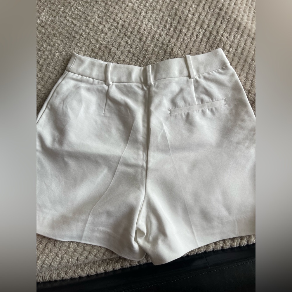 Women's White Shorts Zara S